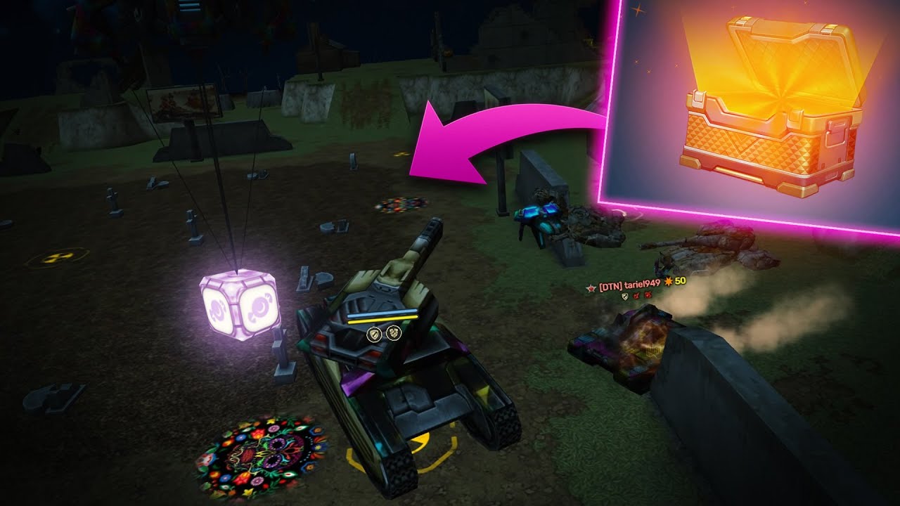 Tanki Online - CRAZY Gold Box Montage #1 Day Of The Dead Halloween 2022! | by AgorFig