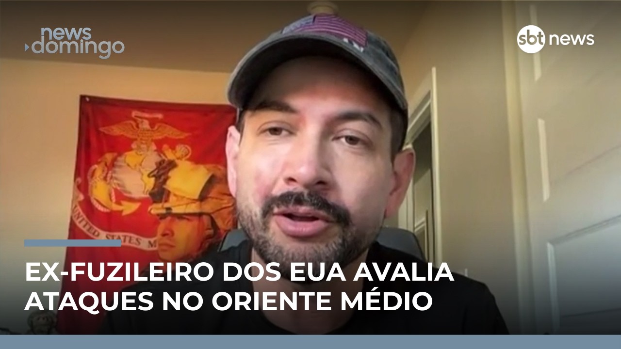 Veterano brasileiro das Forças Armadas dos EUA analisa ataques no Oriente Médio | #NewsDomingo
