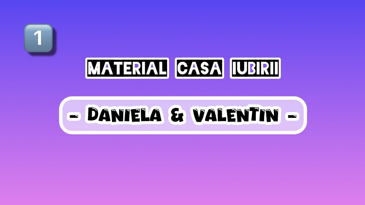 😱 TELEPATIE SAU IUBIRE? Valentin și Daniela, la un pas de primul sărut! ✨