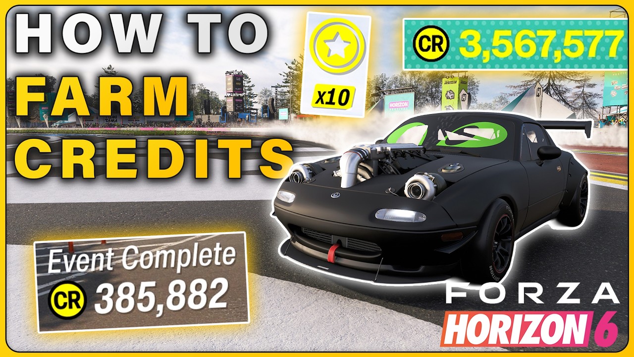 How to Farm Money Credits ► Forza Horizon 6