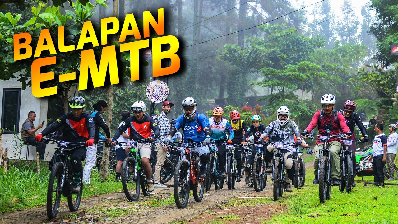 E-MTB TRILOGY 2024 // FULL HIGHLIGHT BALAP E-MTB ARANYA BIKE PARK