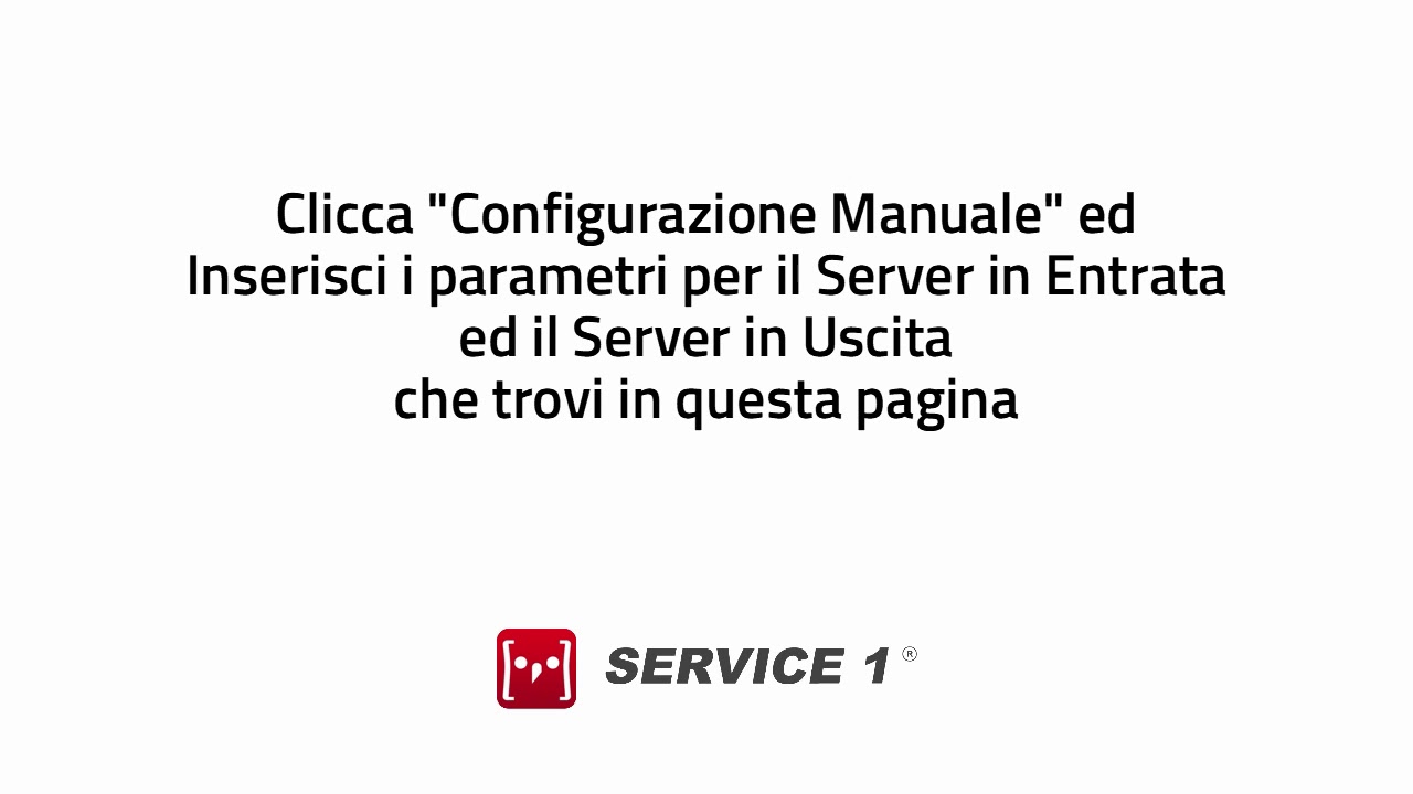 Guida configurazione email Thunderbird windows