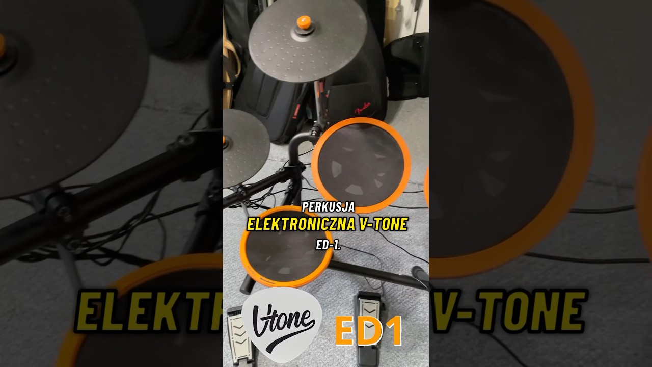V-tone ED1 - Perkusja elektroniczna za 799zł nie tylko dla dziecka!