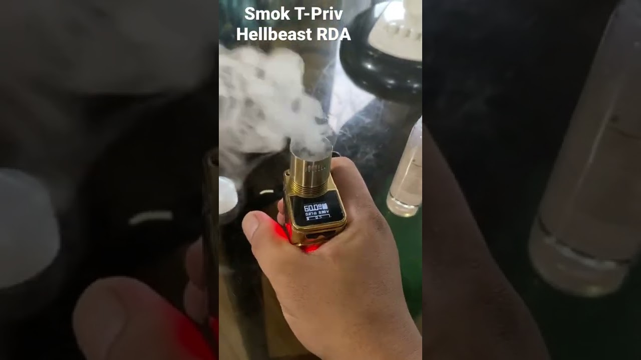 Smok T-Priv w/ Hellbeast RDA