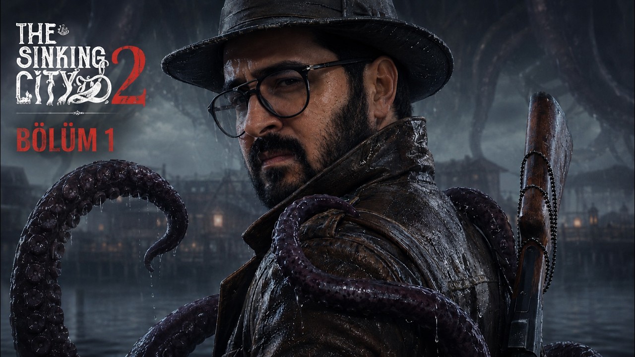 KORKU DOLU ARKHAM'A HOŞ GELDİNİZ! - THE SINKING CITY 2 T&Uuml;RK&Ccedil;E B&Ouml;L&Uuml;M 1