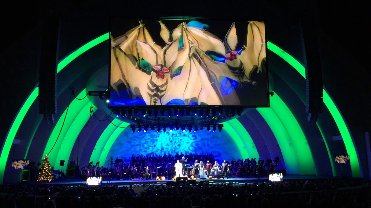 Oogie Boogie Song Ken Page Nightmare Before Christmas Live at the Hollywood Bowl 11/1/2015