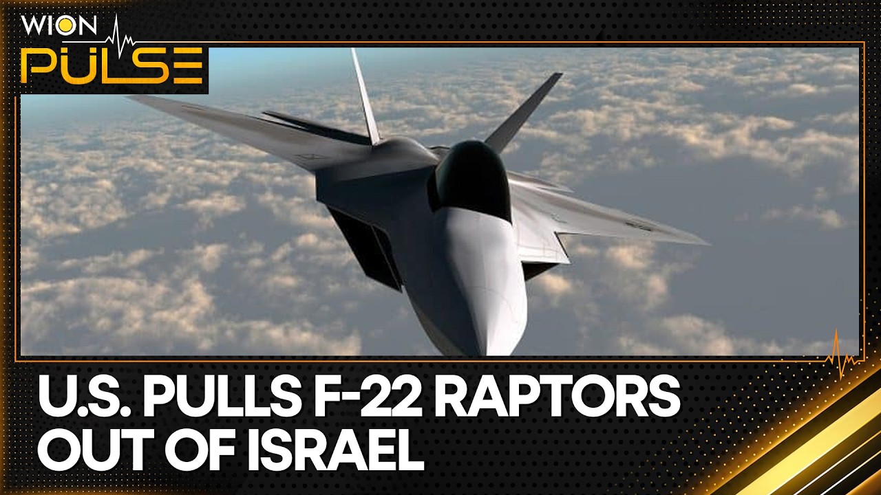 America's Stealth Fighters Leave Israel | WION Pulse