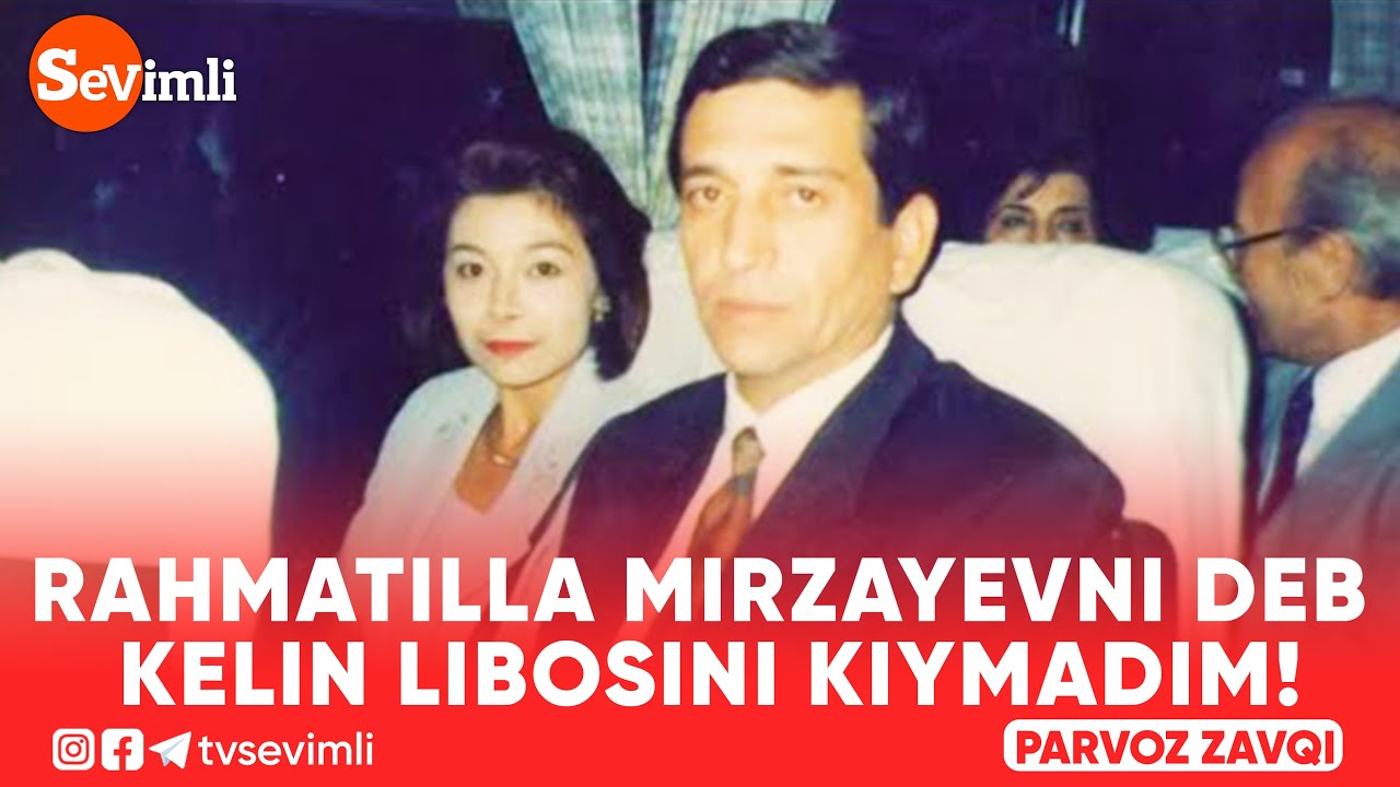 RAHMATILLA MIRZAYEVNI DEB KELIN LIBOSINI KIYMADIM!