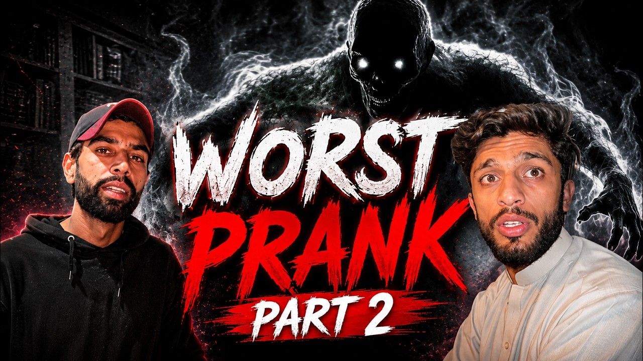 Horrer prank 👻 zaheer and Ahamd doing🥱