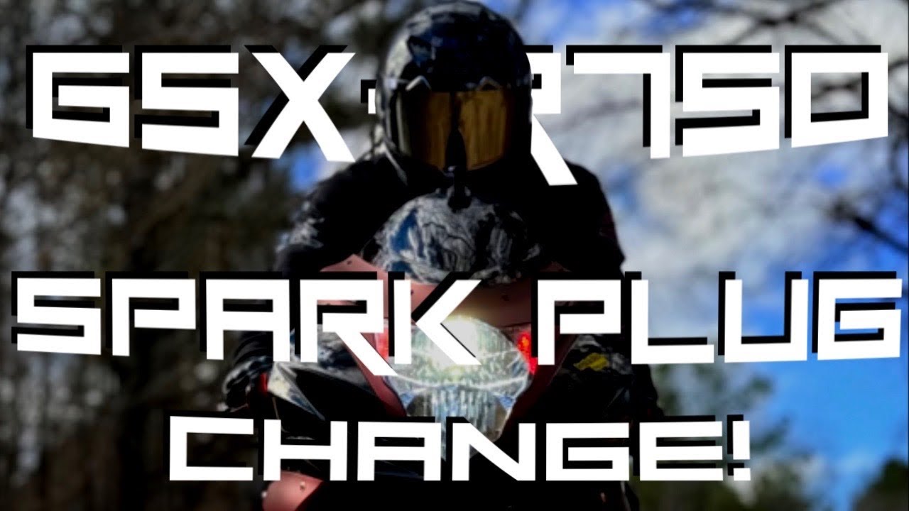 HOW TO change spark plugs in 2011-2026 GSX-R750 | Easy 🔥 #motorcycle #bikelife #biker #motovlog 🏍️