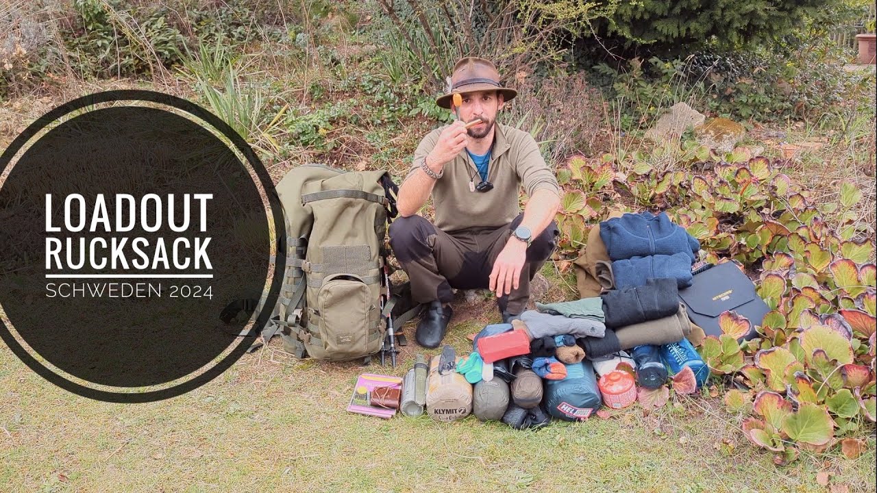 Tobi Rucksack Loadout Schweden 2024 #bushcraft #survival #woodcraft #waldläufer