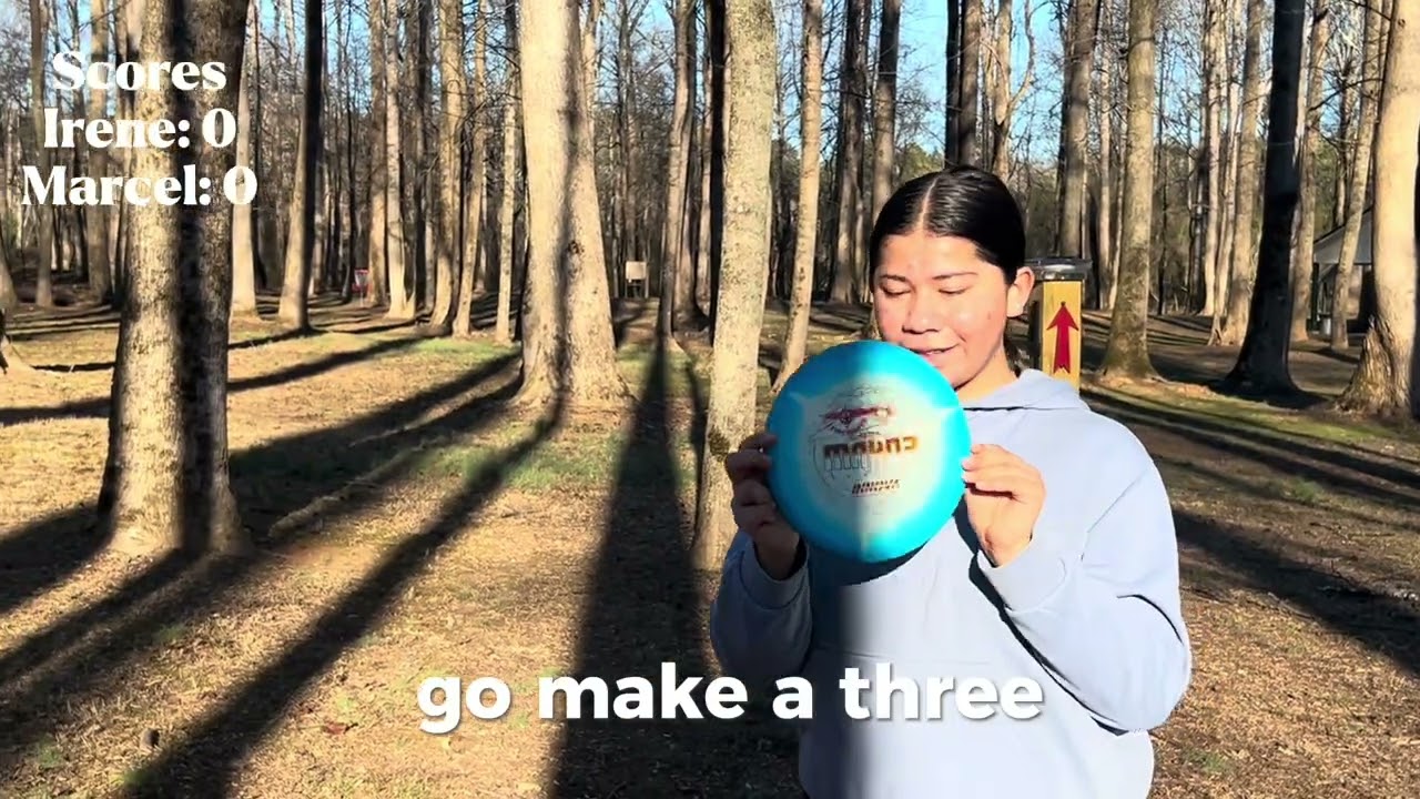 1 v 1, 9 hole course