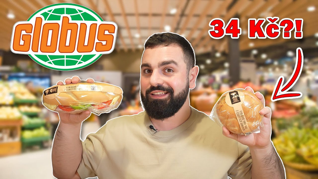 PŘEKVAPIVÉ BAGETY ze supermarketu Globus!