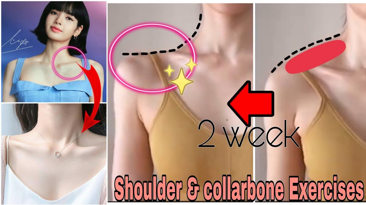 Top Exercises for Girls | Shoulder & Collarbone Exercise at Home in 2 Week