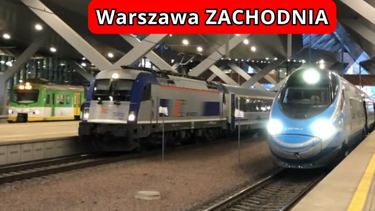 Warszawa Zachodnia popołudniowe pociągi