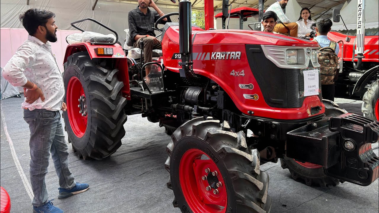 किर्लोस्कर इंजन मे Kartar 5136 4wd Full Review  & Price 50 HP 