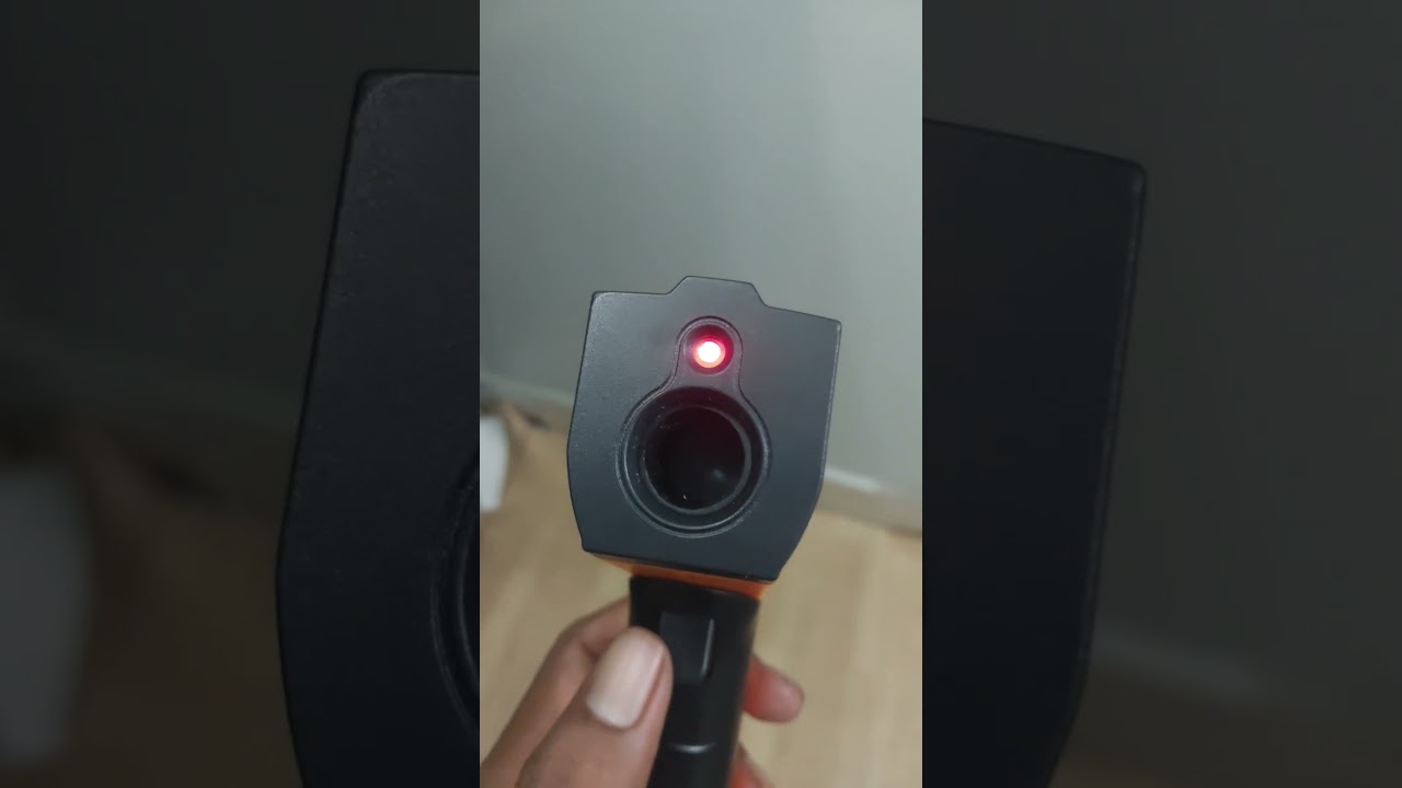 How to use laser thermometer. How to change scale in laser thermometer