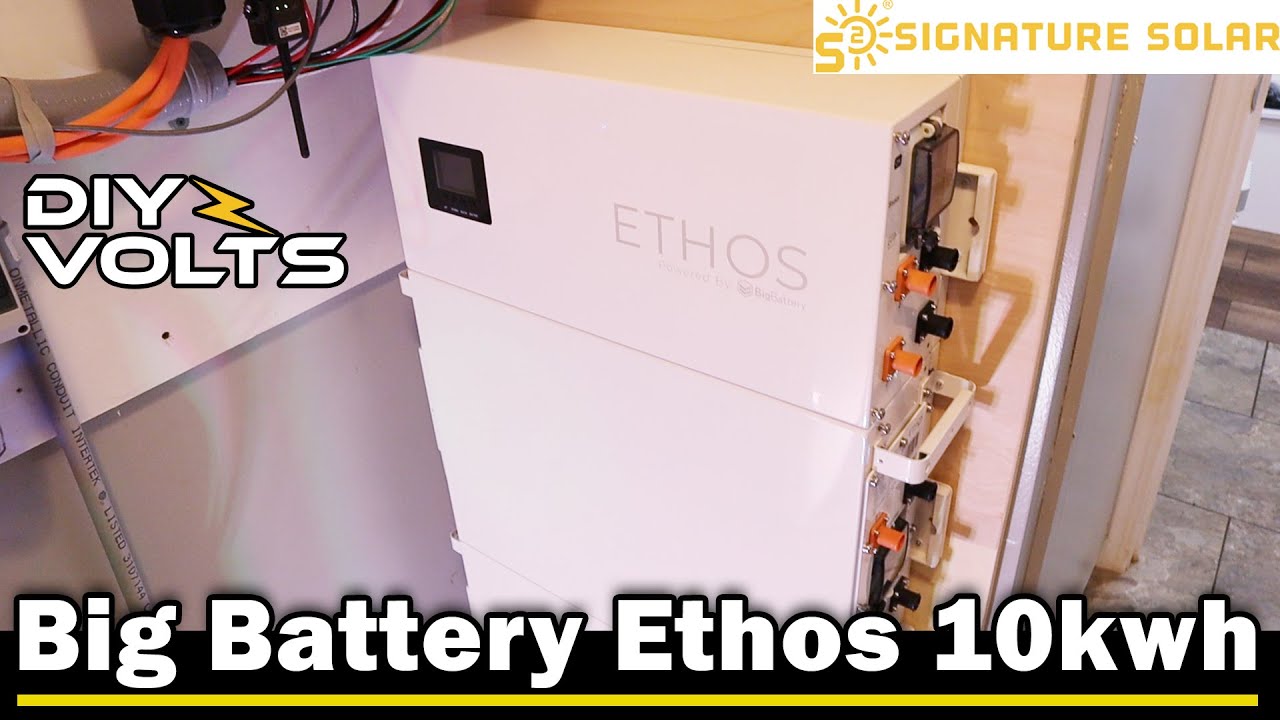 Установка аккумулятора Big Battery Ethos 10 кВт·ч: пошаговое руководство для начинающих
