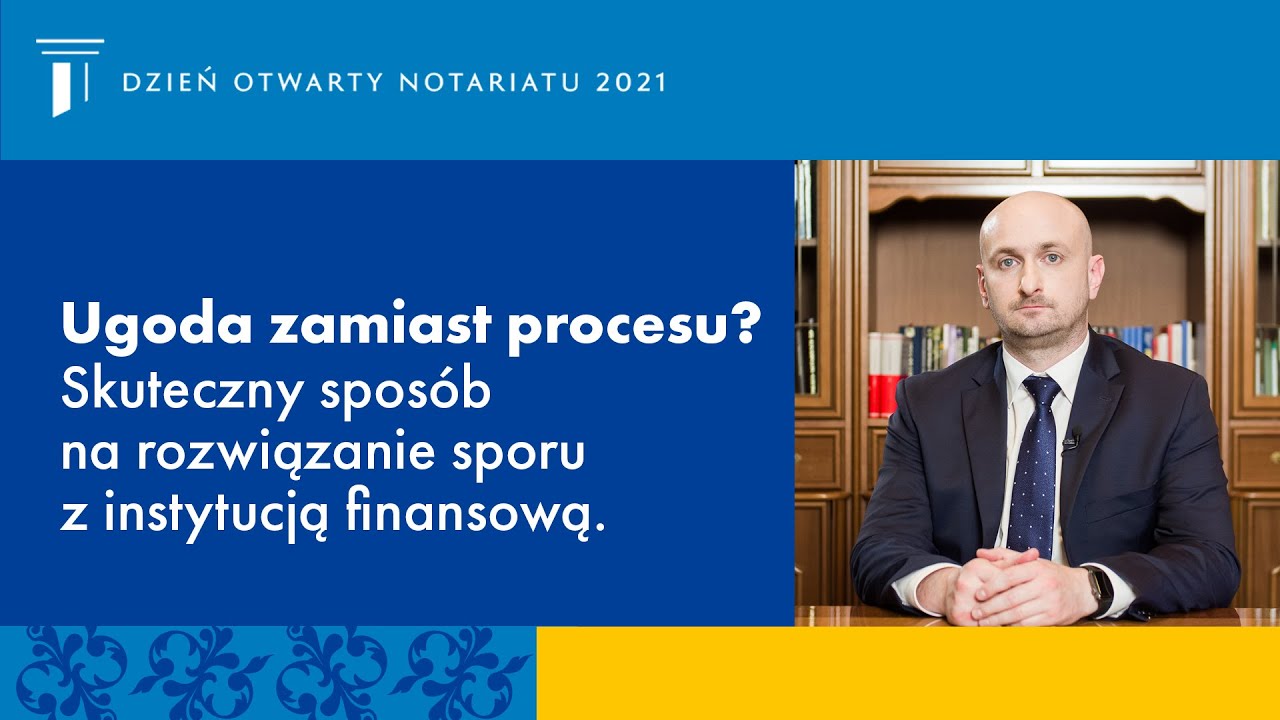Ugoda zamiast procesu -  Rzecznik Finansowy wyjaśnia