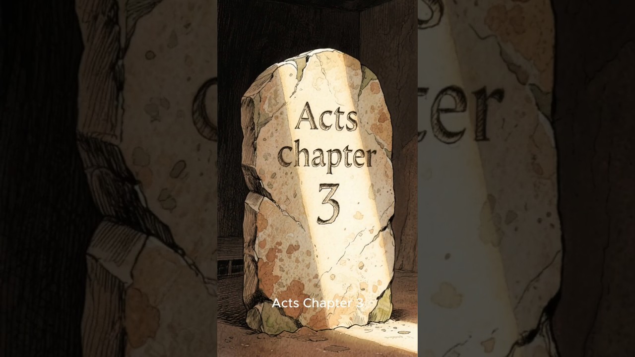 Acts Chapter 3 #actsoftheapostles #beautifulgate #praises #jesuschrist #healing #believe