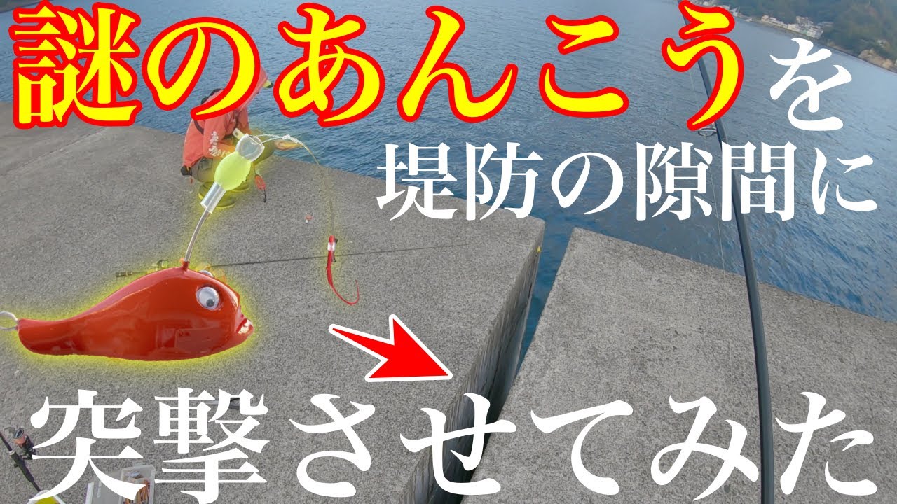 【隙間から大物】“謎のあんこう”が大人も全力で楽しめる超有能アイテムだった件。チョイ投げだけでなく穴釣りにもオススメ！