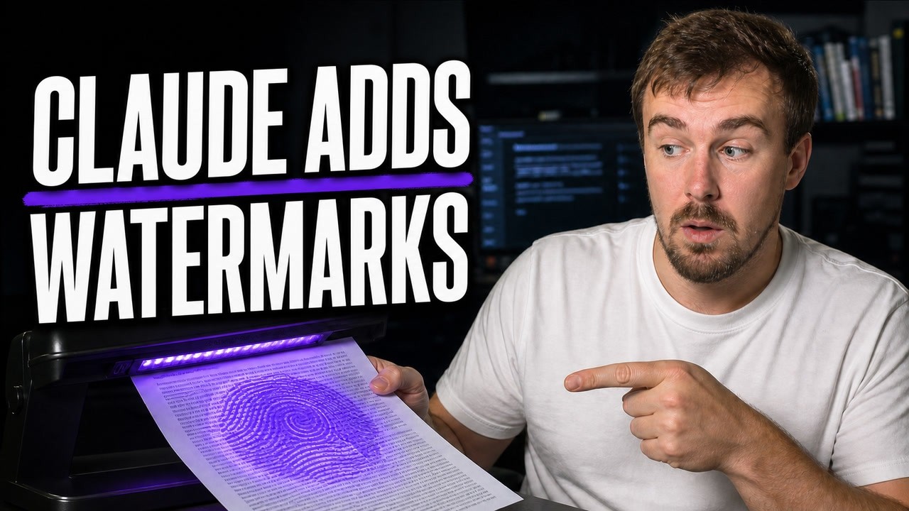 Claude Is Hiding Watermarks in Your AI Text (What It Actually Means)