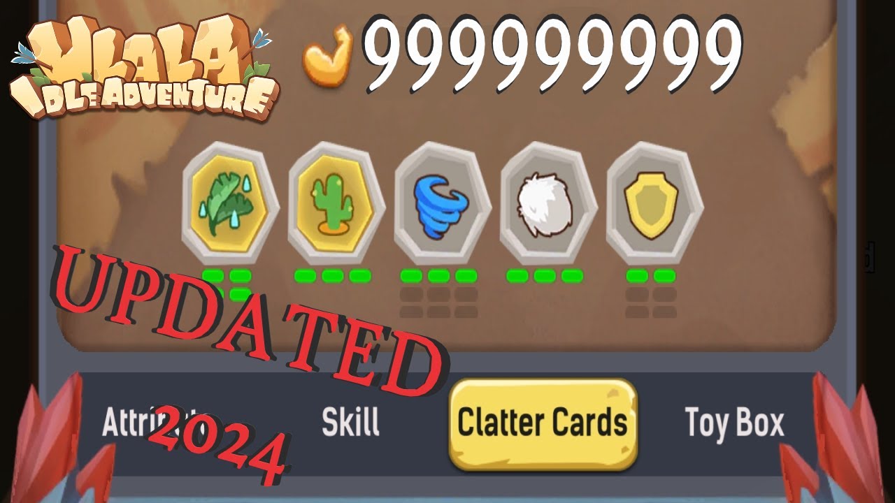 Ulala Idle Adventure - Clatter Card GUIDE [🔴UPDATED 2024🔴]