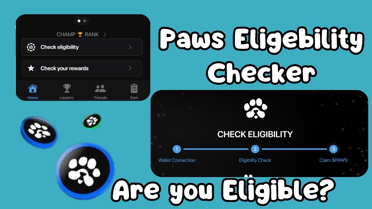 PAWS AIRDROP - Check if you are ELIGIBLE for PAWS ALLOCATION