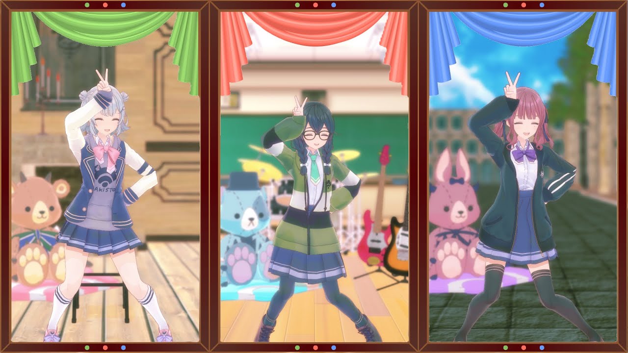 【MMD】Love Logic【小春六花・夏色花梨・花隈千冬】