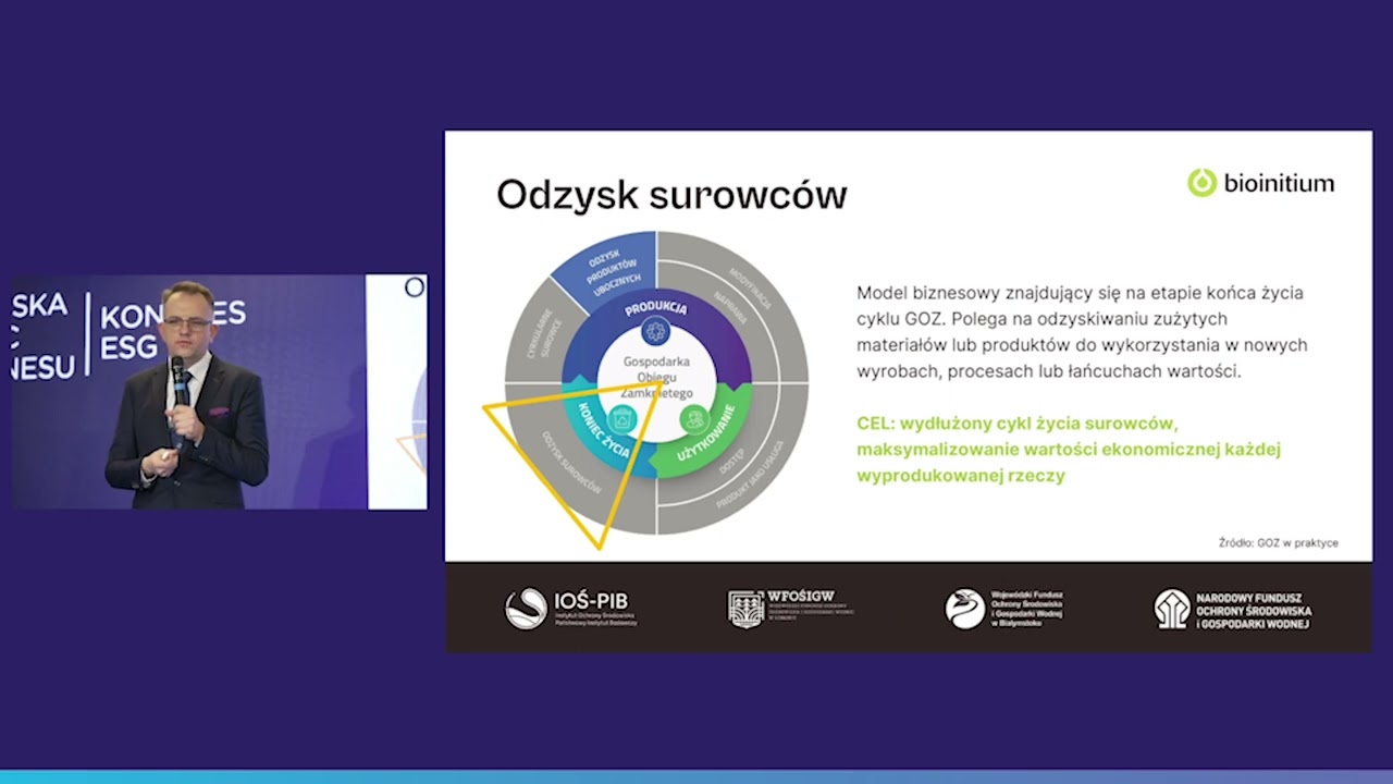 KEYNOTE - ''Biogaz &ndash; niedoceniany element GOZ'' - Krystian Szczepański - Polska Moc Biznesu 2023