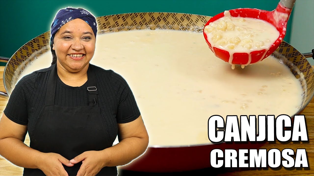 DEPOIS DESSA CANJICA CREMOSA COM LEITE CONDENSADO VOCÊ NÃO VAI MAIS QUERER FAZER DE OUTRO JEITO !!