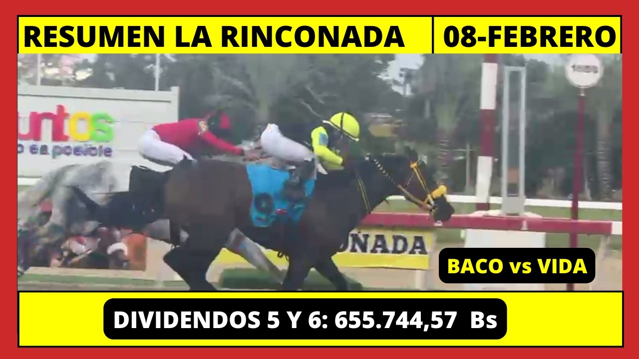 RESUMEN COMPLETO👉LA RINCONADA INH HOY DOMINGO 08 DE FEBRERO DE 2026