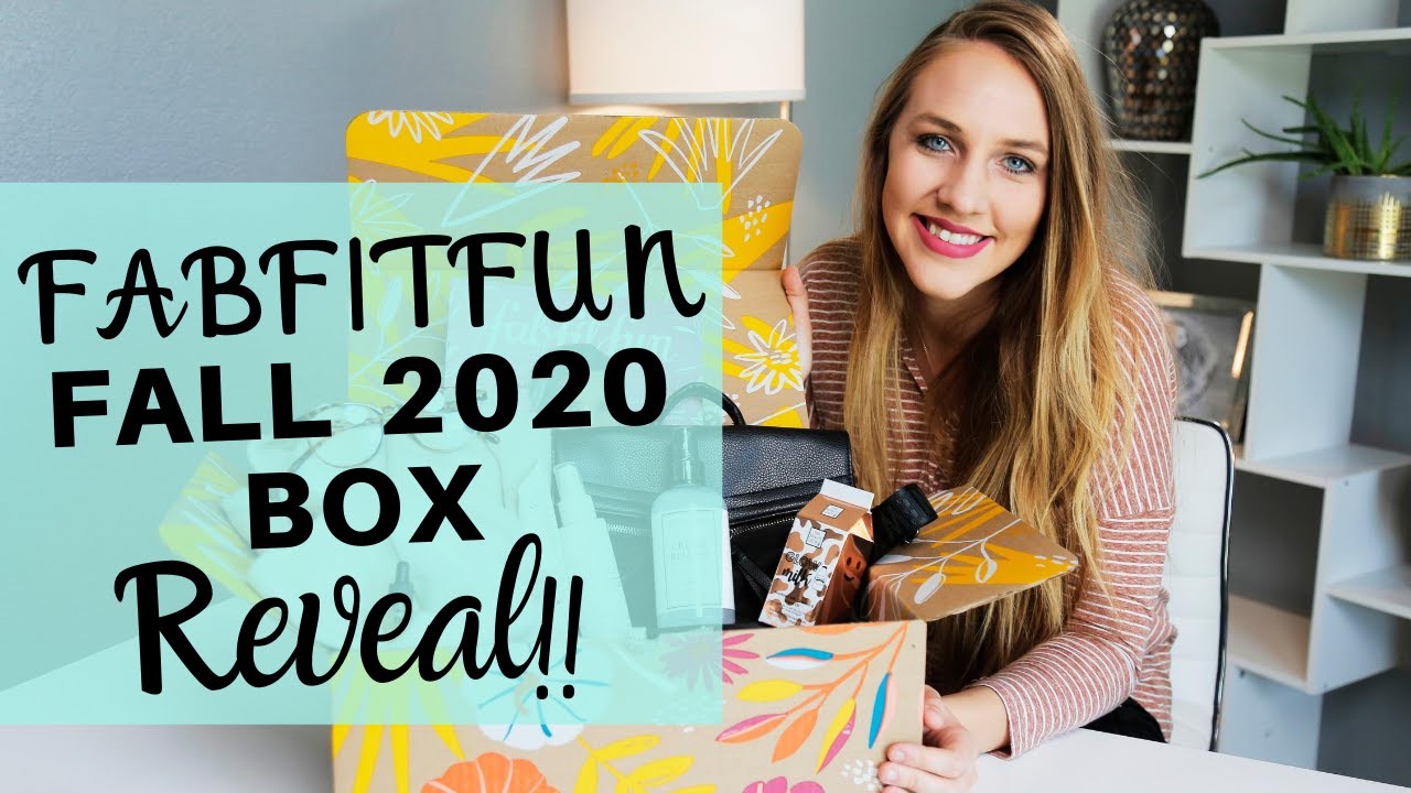 FabFitFun FALL 2020 REVEAL - Unboxing + Review - Is it WORTH IT?!