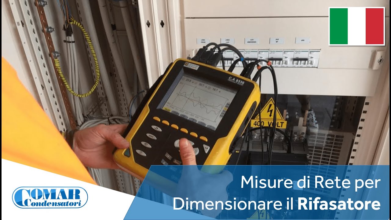 VLOG#5: Misure di Rete per Dimensionare il Rifasatore | COMAR Condensatori
