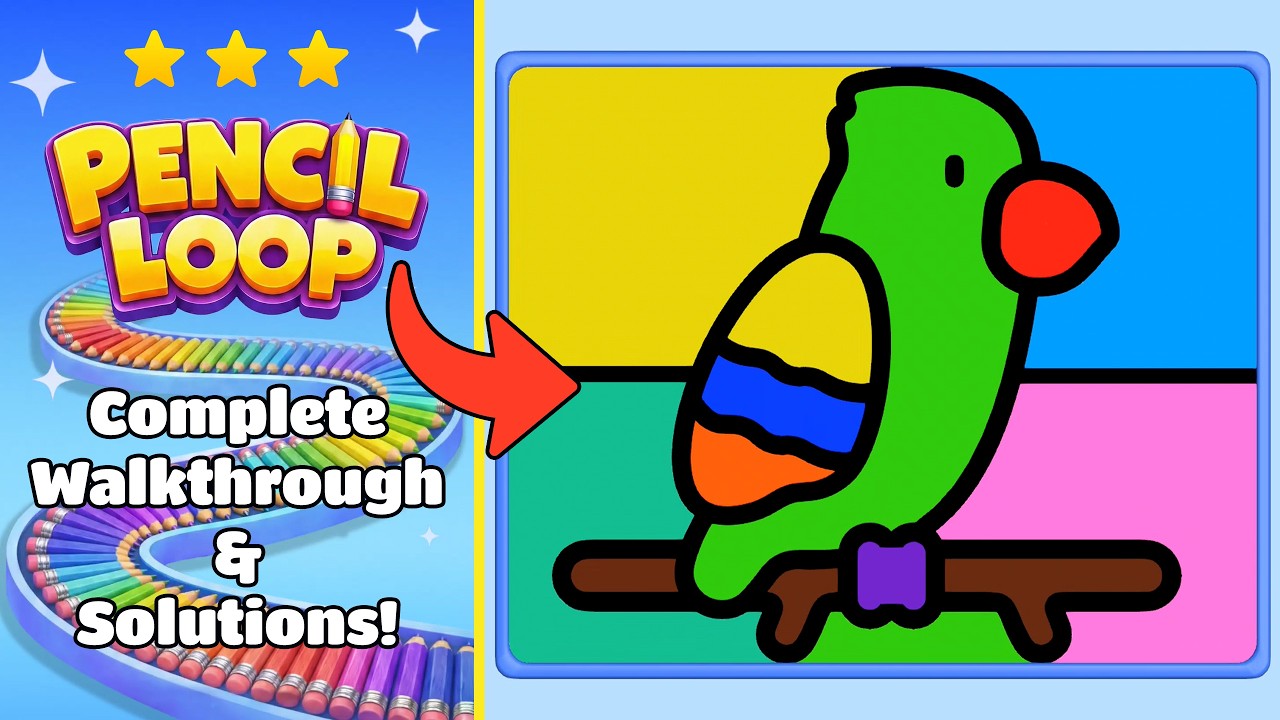 Pencil Loop Levels 11-20 | Complete Walkthrough & Solutions! ✏️