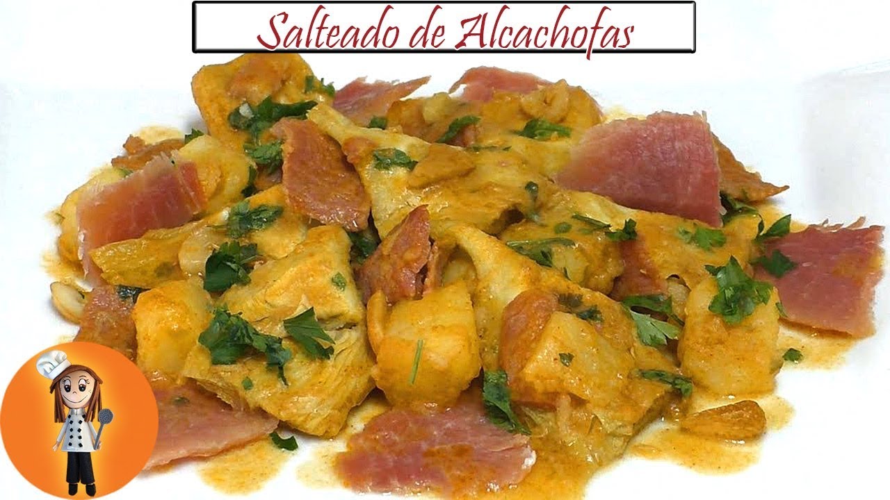 Salteado de Alcachofas con Jamón | Receta de Cocina en Familia
