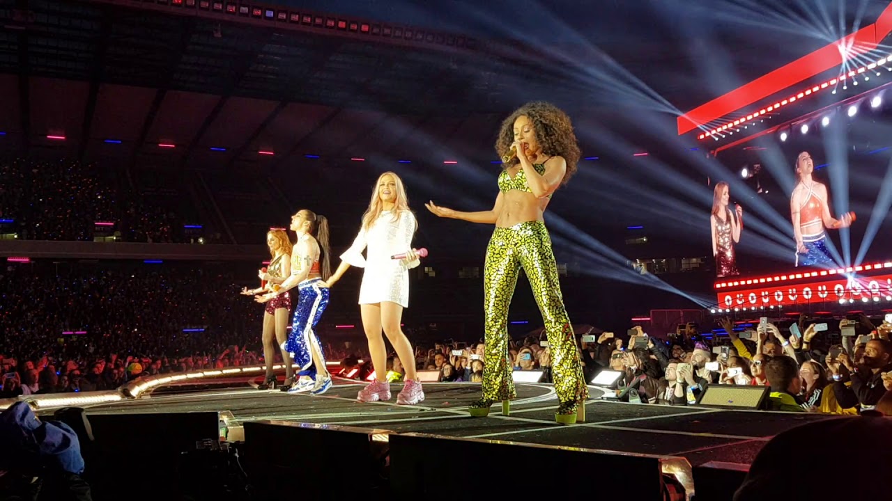 Wannabe - Spice Girls. (Edinburgh, 08/06/2019)
