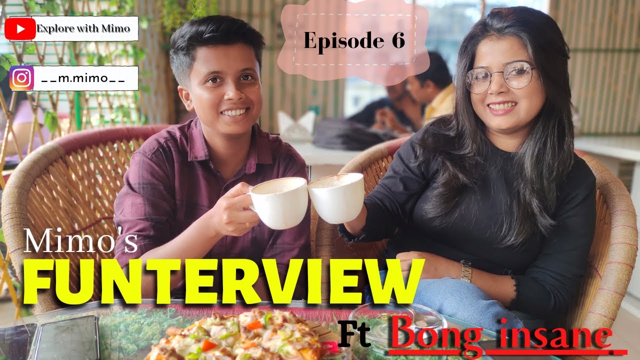 Mimo's FUNTERVIEW🤪 with @BongInsane  // Entertainment show // Explore with Mimo..❤️