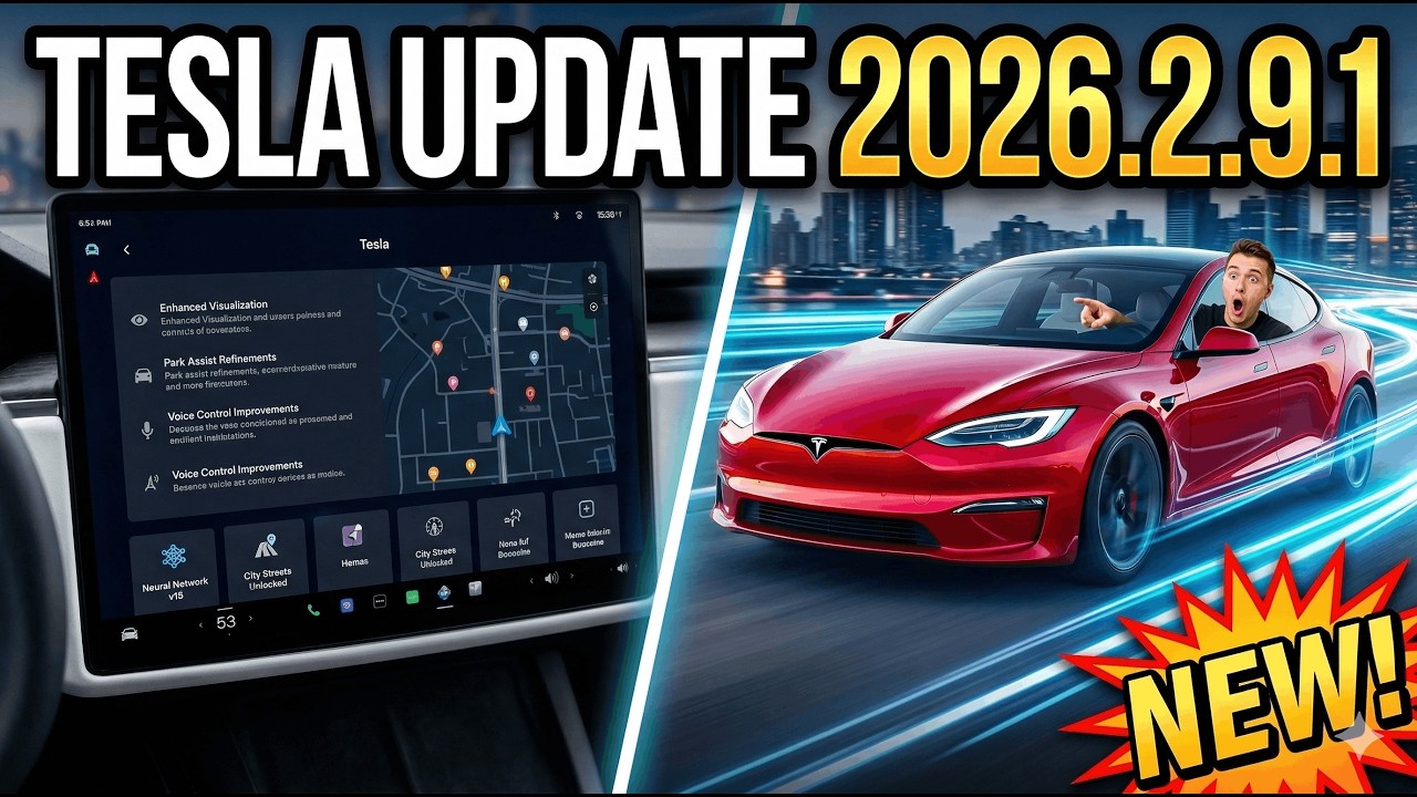 Tesla Update 2026.2.9.1 is HERE- Changes We NEED to Discuss!