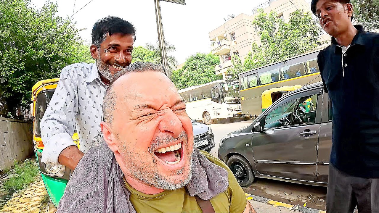 Indian Street Massage in Delhi – I Didn't Expect This!🇮🇳