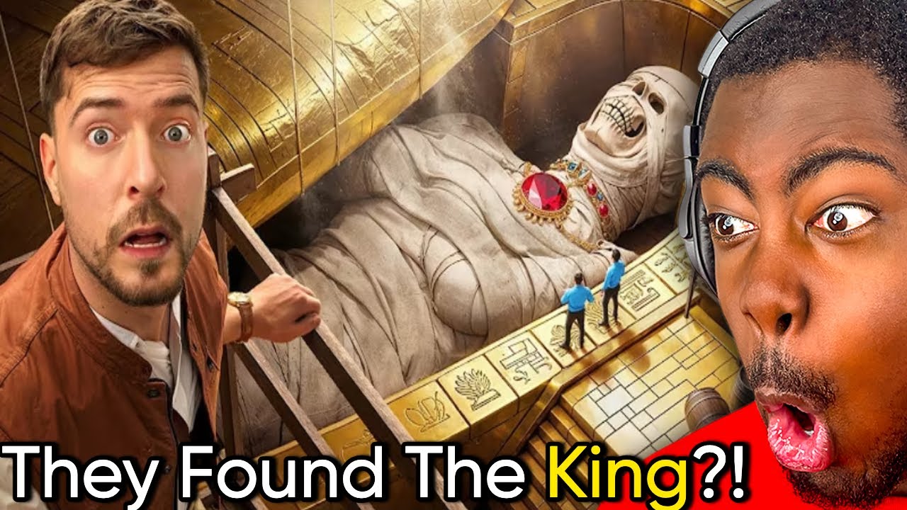 Mr. Beast FOUND THE KING In The Great Pyramids!!