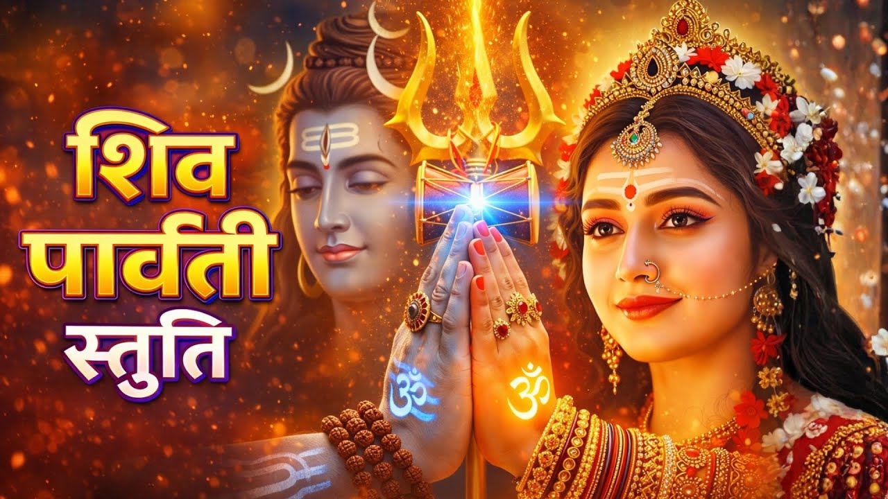 शिव-पार्वती की दुर्लभ स्तुति 🙏 | Shiv Shakti Stuti | Divine Shiv Shakti Bhajan