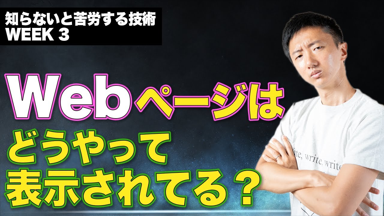 Webページはどうやって表示されてるの？