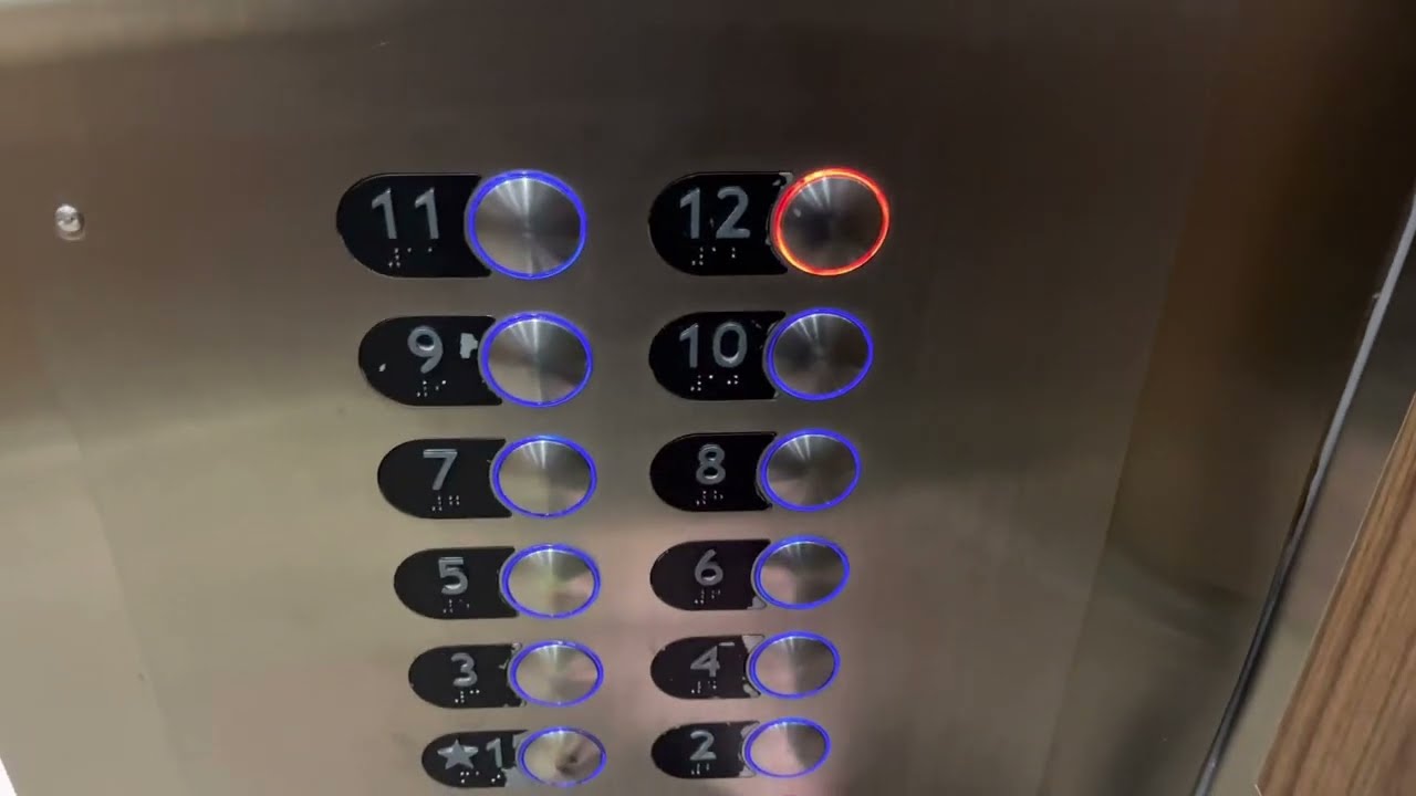 Generic Traction Elevators @ The Holiday Inn Express-Downtown Salt Lake City UT.