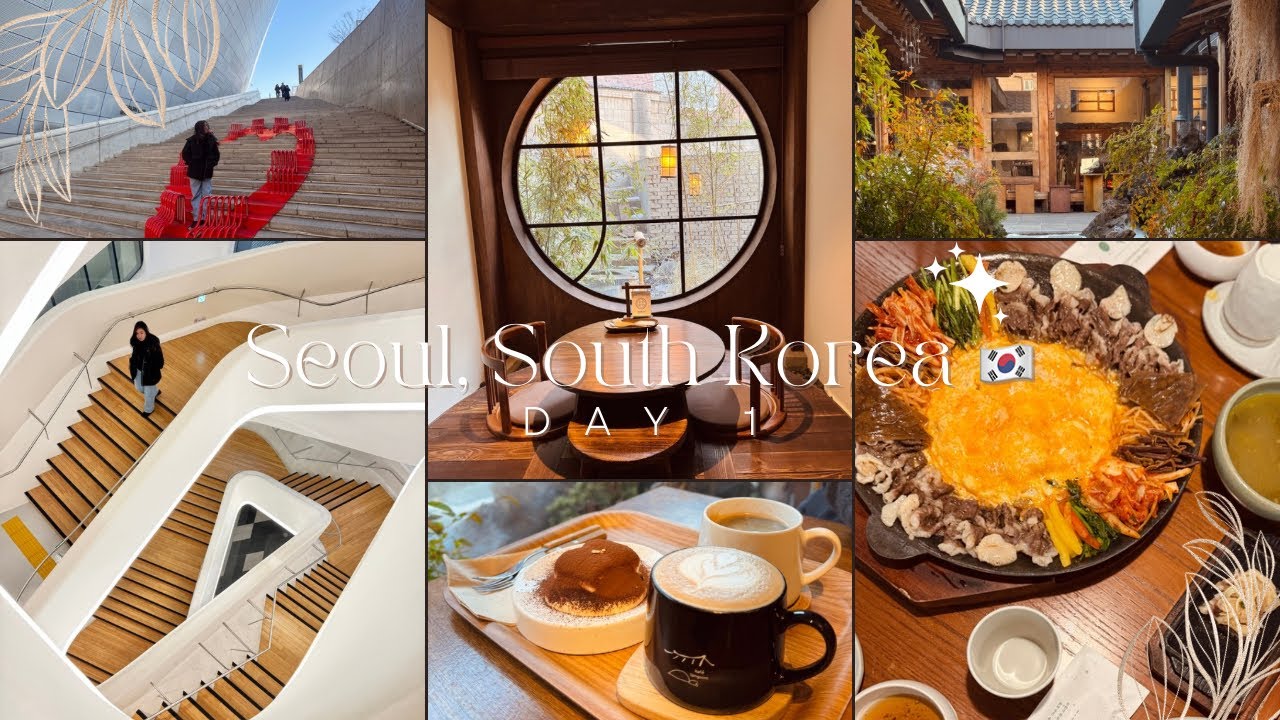 Day 1 in Seoul, South Korea 🇰🇷 (Best restaurants & cafes)