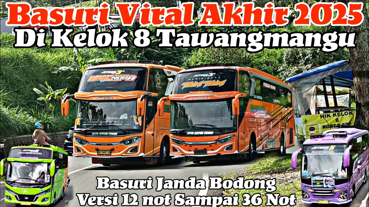 Basuri Trend Akhir Tahun 2025 Di Kelok 8 Tawangmangu | Basuri Janda Bodong Versi 12 not - 36 not
