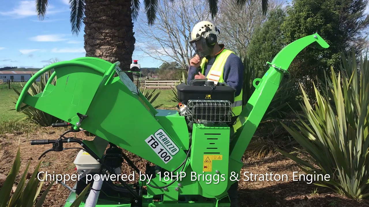 Peruzzo TB100 C Tracked Woodchipper | ALFA Contracts