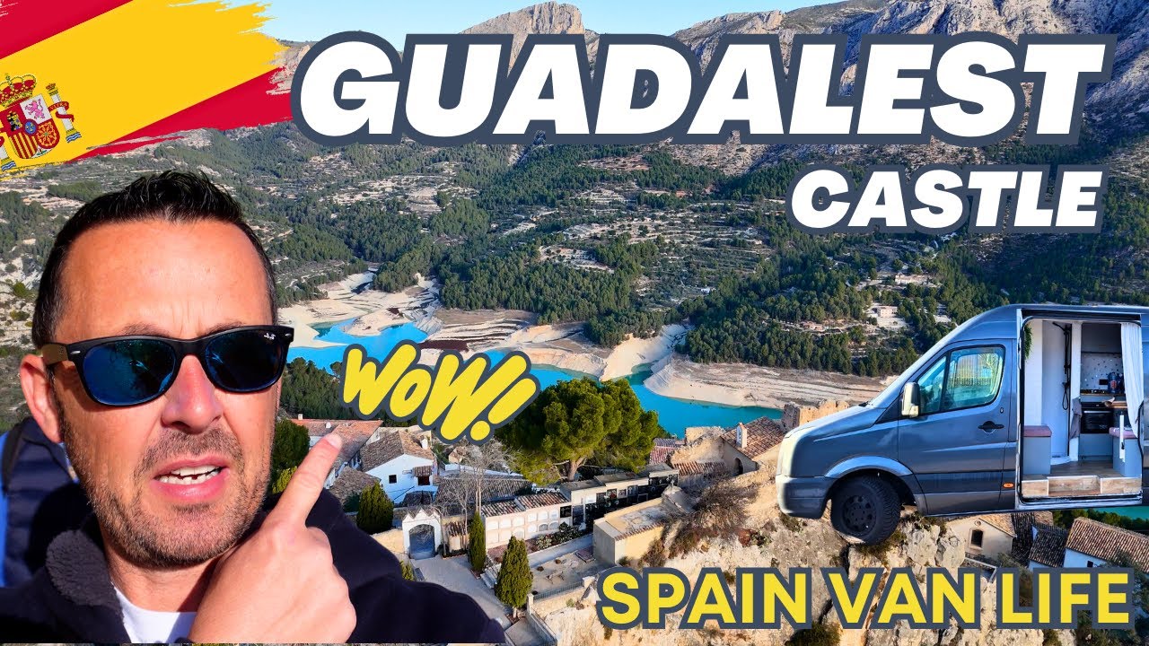 You WONT BELIEVE this Hidden Gem | GUADALEST CASTLE  | Van Life Spain