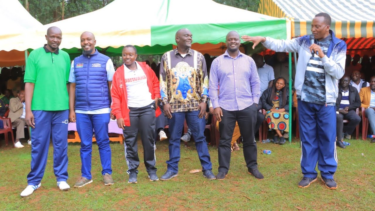 Onyonka Gathers KCS MP Aspirants @Nyatieko During Farewell Game