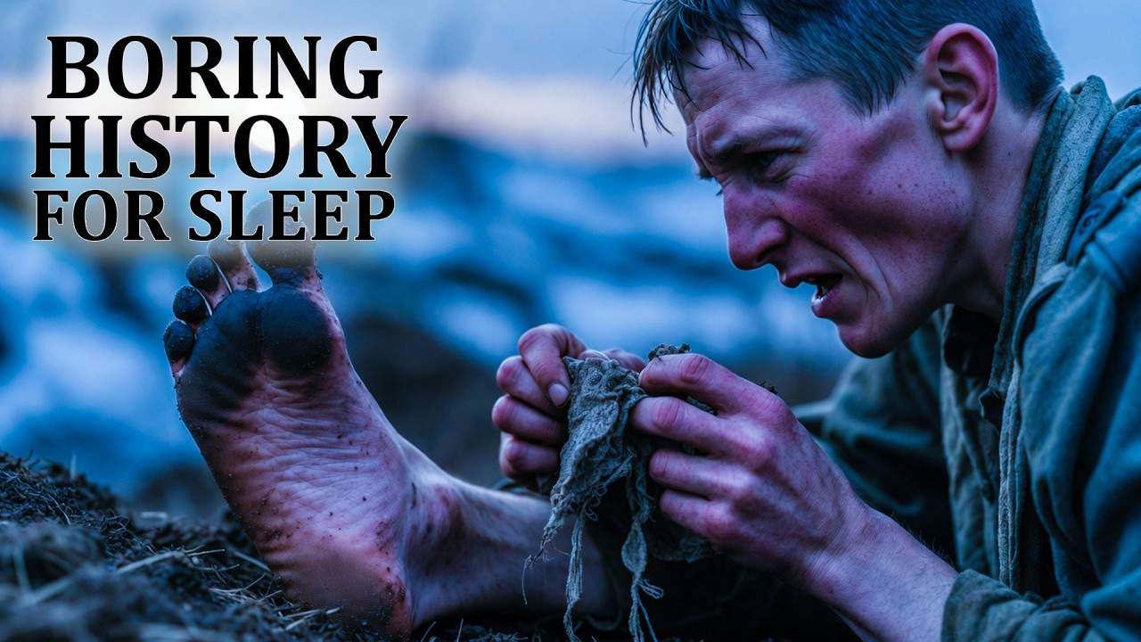 Wrapping Feet in Rags: How Soldiers Prevented Black Toes | Boring History For Sleep